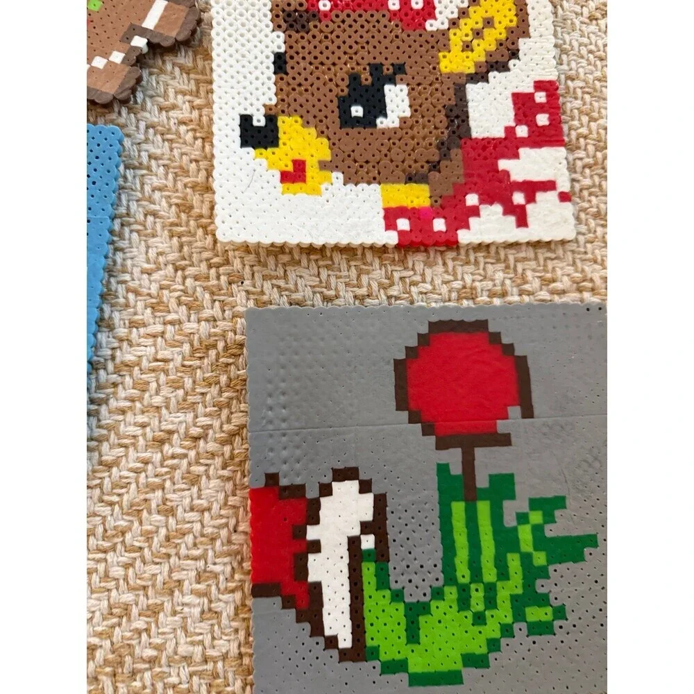 Lot of perler  bead art